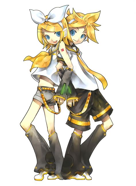 Kagamine Mirrors Vocaloid Image By Kei Pixiv4088 530984