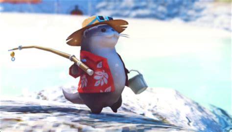 Seasaltlime Its A Great Day For Fishing In Eorzea I Needlefelted The