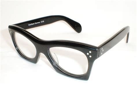Mens Vintage Zyloware Eyeglasses 1950s 1960s Frame France Esquivel Roy