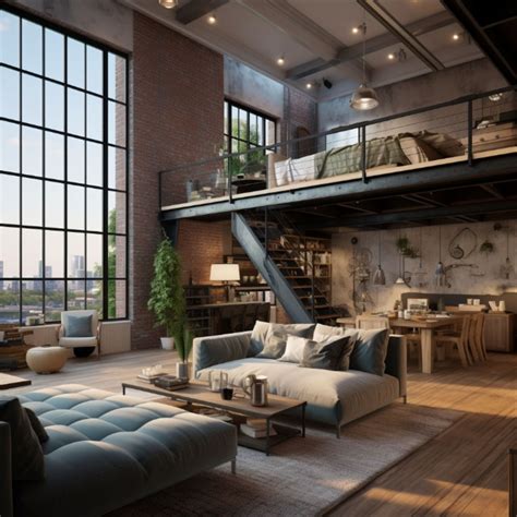 Industrial chic loft conversions with exposed brick – Artofit
