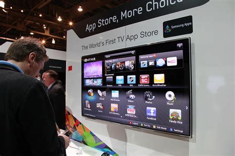 Broaden your smart tv experience with the lg tv plus app. Samsung TV App Store Display | Flickr - Photo Sharing!