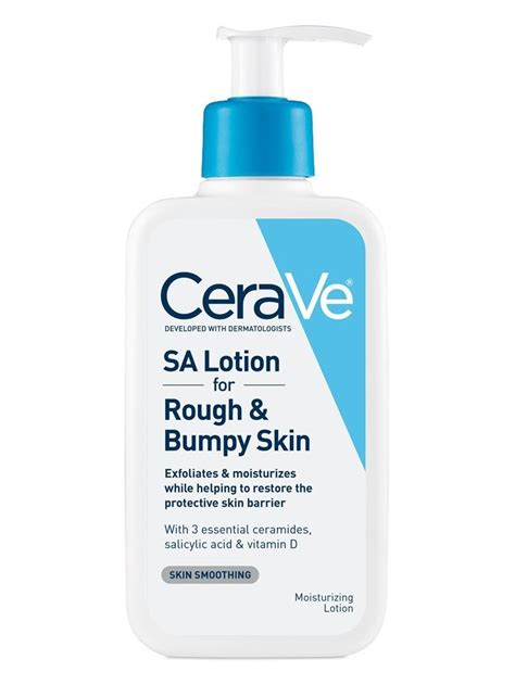 Cerave Sa Lotion For Rough And Bumpy Skin Extremely Dry With