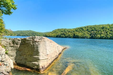 Summersville Lake Is The Largest Clearest Lake In West Virginia