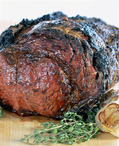 Take the meat out of the refrigerator at least 4 hours before cooking. Easy Garlic Herb Prime Rib Recipe