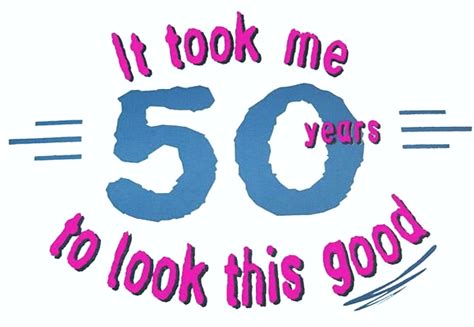 Happy 50 Birthday To Me Clip Art Library