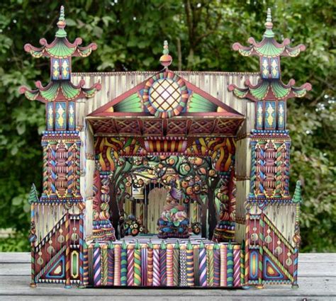 Ornate Teddys Theater Papercraft Tektonten Papercraft