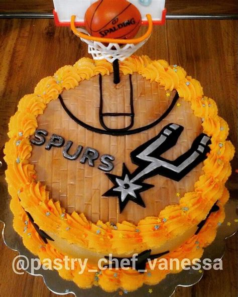 San Antonio Spurs Birthday Cake Go Spurs Go Spurs Cake Bottle Cake Birthday Cake