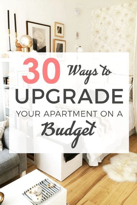 30 Ways To Upgrade Your Apartment On A Budget Society19 Apartment