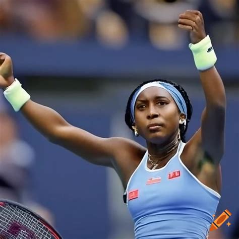 Coco Gauff Celebrates Winning Her First Grand Slam Title At Us Open
