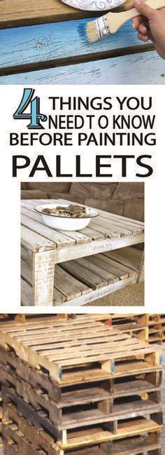 What To Know Before Painting Pallets Pallet Painting Pallet Crafts
