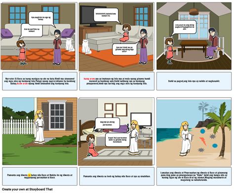 Alamat Ng Buko Storyboard By 9eed3828