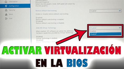 Como Activar La Virtualización En La Bios Lenovo Virtualbox No Inicia