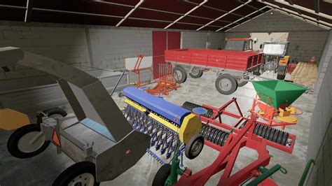 Fs19 Small Garage With Shelter V1000 Farming Simulator 17 Mod Fs