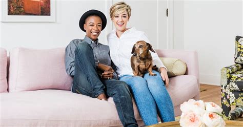oitnb s samira wiley and wife lauren morelli house tour samira wiley new wife orange is the