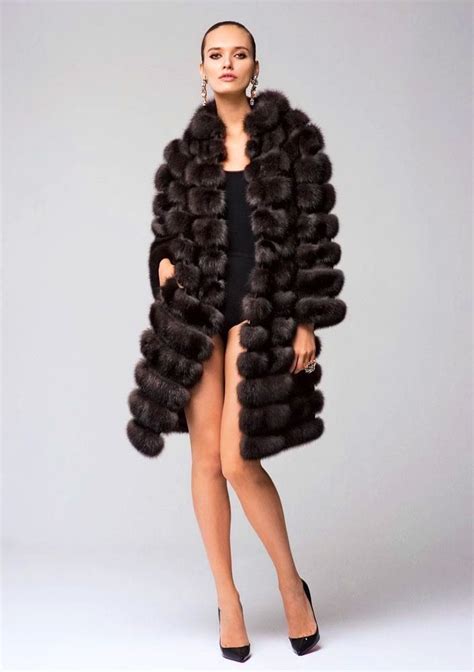 russian sable fur coat sable fur coat collared coat white fur corinne fur fashion foxy
