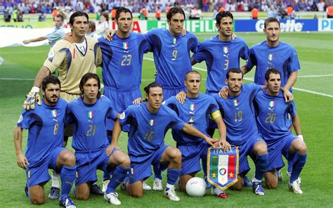 Italy 2006 World Cup Champions Italy National Football Team World
