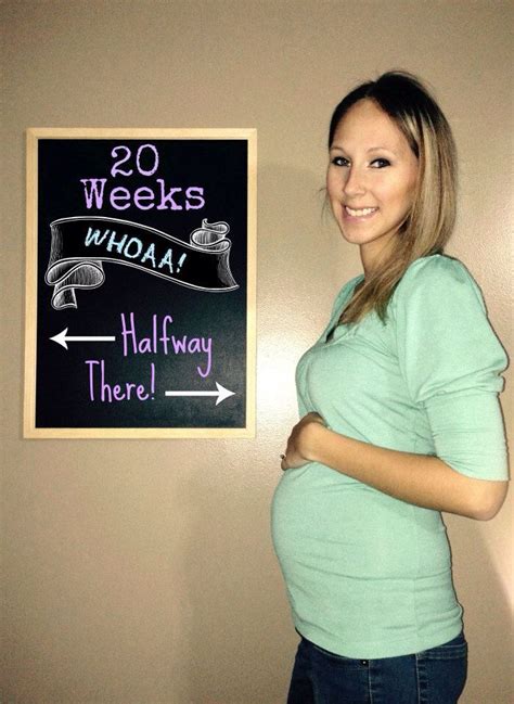 20 Weeks Pregnancy Chalkboard Bump Board Beautiful Pregnancy 20 Weeks