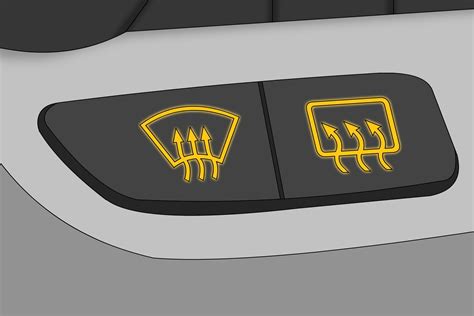 What Does The Defrost Indicator Front And Rear Warning Light Mean