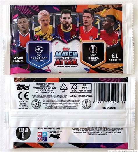 The official home of the #ucl on instagram hit the link linktr.ee/uefachampionsleague. Topps Match Attax Champions League 2020/2021 20/21 ...
