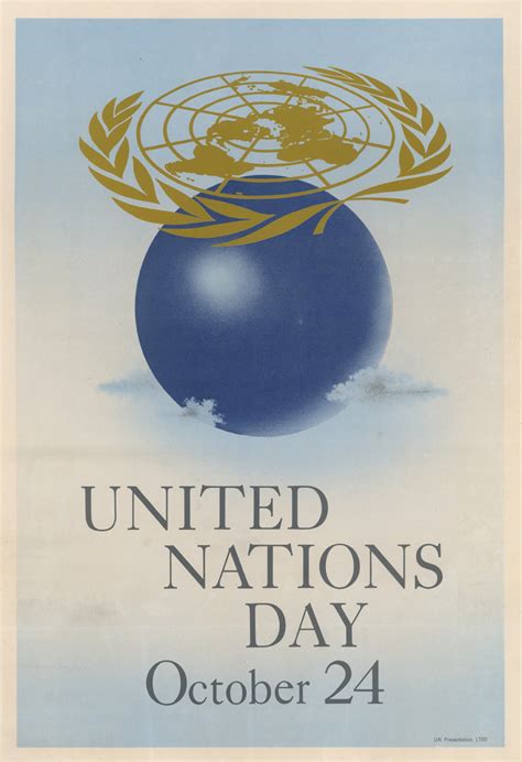 United Nations Day October Poster