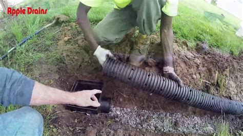 How To Install A French Drain In Your Back Yard Do It Yourself Project