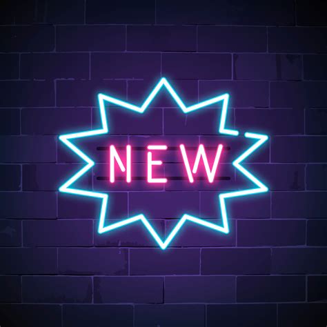 New In Shop Neon Sign Vector Download Free Vectors Clipart Graphics
