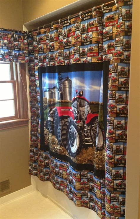 We researched the best home decor stores so you can start your project. Case IH Magnum Tractor Shower Curtain for the bathroom ...