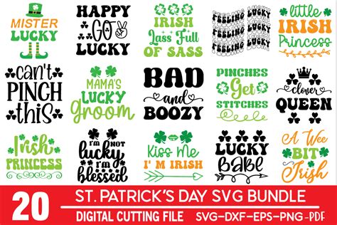 St Patricks Day Svg Bundle Bundle · Creative Fabrica