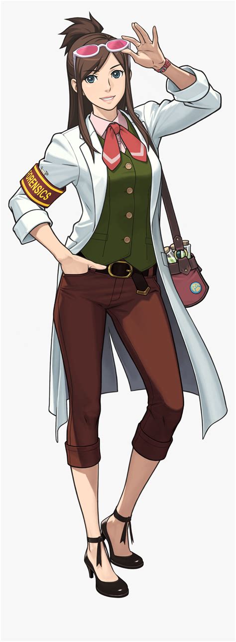 Female Ace Attorney Characters Hd Png Download Kindpng