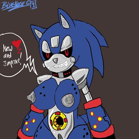 371927 Bluenoise Metal Sonic Rule 63 Sonic Team Sonic Rule63