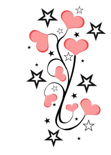 A sacred heart is a religious tattoo which symbolizes sacredness. Hearts And Stars Tattoo Designs - Cliparts.co