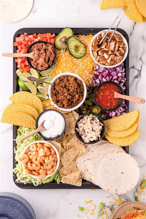 Make Your Own Taco Board Grandmas Treasured Recipes