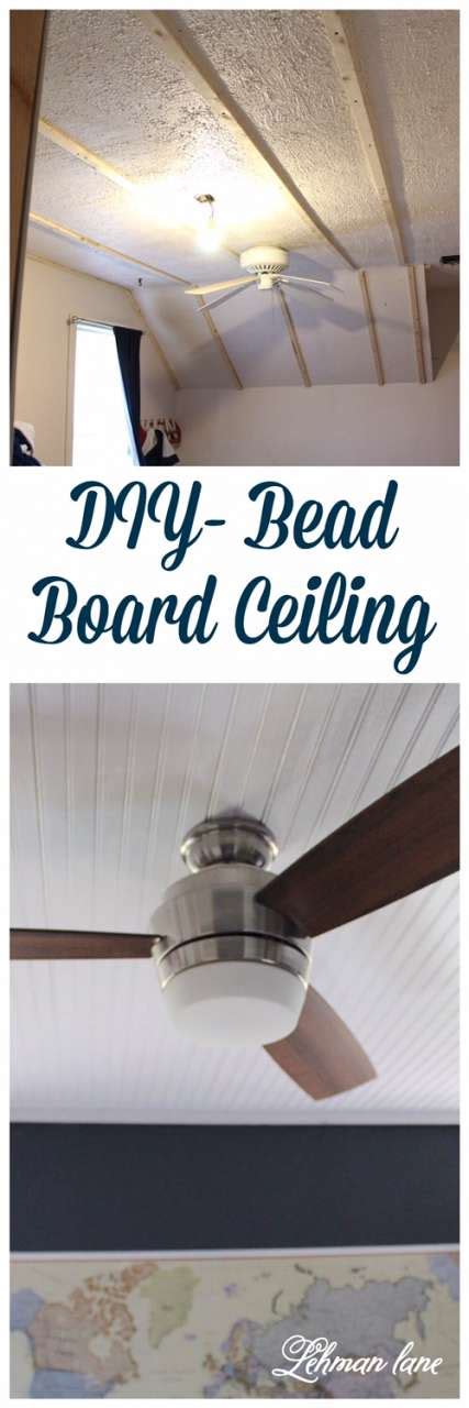 Diy Bead Board Ceiling Lehman Lane