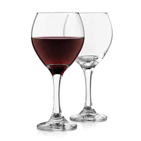 Libbey Classic Piece Red Wine Glass Set The Home Depot