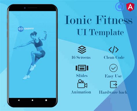 Fitness Theme Ionic 5 Angular 8 Fitness Template Ui Theme Ionic