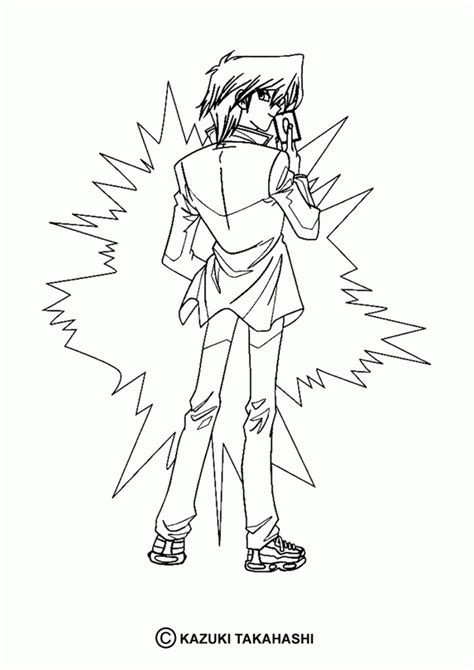 Here, in these coloring pages, the main character is presented in various poses with different expressions. Yugioh 5ds Coloring Pages - Coloring Home
