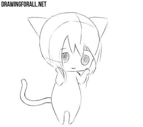 How To Draw Cute Anime Chibi Girl Step By Step Ubicaciondepersonas