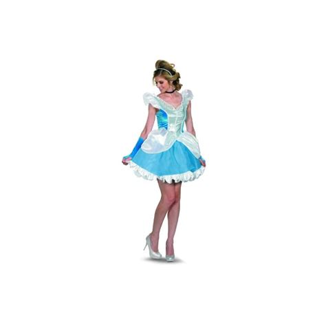 Disney Disguise Womens Cinderella Prestige Adult Costume Funtober