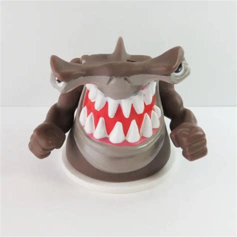 Vintage Street Sharks Hammerhead Jab Pizza Hut Cup Lid Top Toy Figure