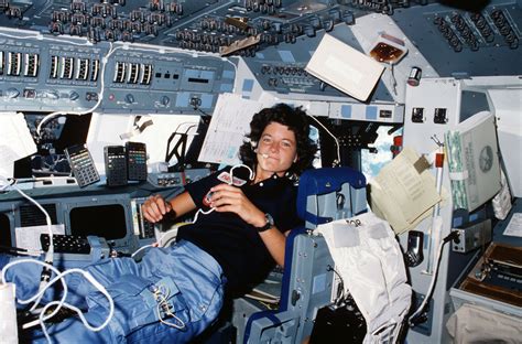 Ride Sally Ride 35 Years Since Americas First Woman In Space