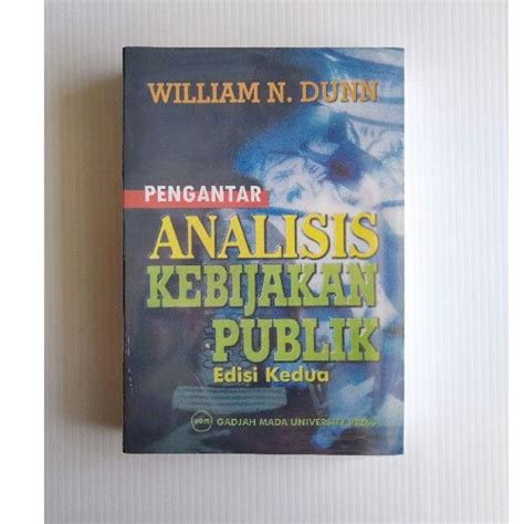 Jual Buku Pengantar Analisis Kebijakan Publik Penerbit UGM Press