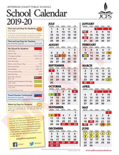 Jefferson County Public Schools Calendar 2021 Calendar 2021