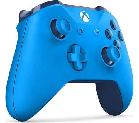Buy Microsoft Xbox One Wireless Gamepad Blue Free Delivery Currys