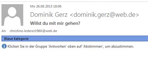 Auf dem handy geht es genau so wie hier. Wie man in Outlook 2013 per Email abstimmen lässt ...