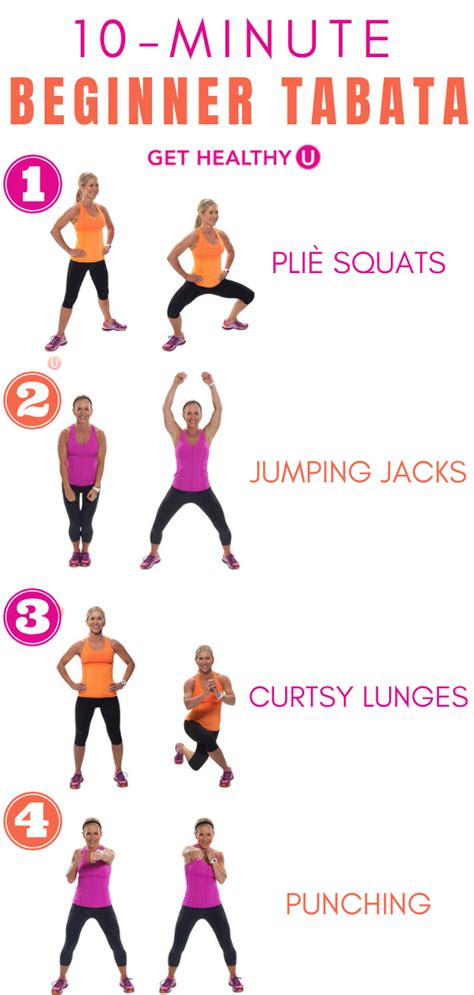 This 10 Minute Tabata Style Workout Is Perfect For Beginners Burn