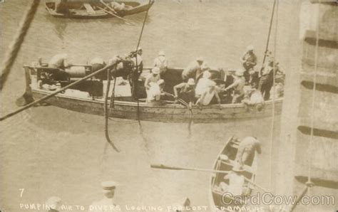 Pumping Air To Divers Submarine Disaster Uss F Skate Honolulu