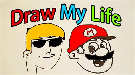 Draw My Life Supermariologan Reuploaded Youtube