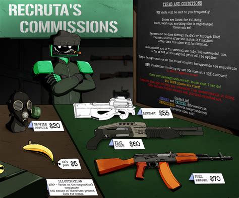 Commission Sheet By Recruta On Newgrounds