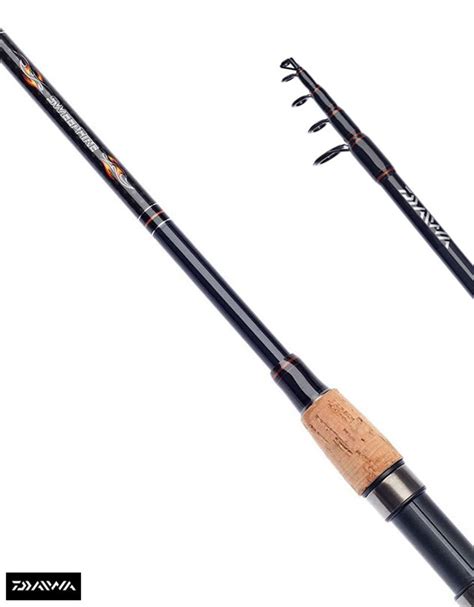 New Daiwa Sweepfire Telescopic Spinning Fishing Rods 8ft 10ft All