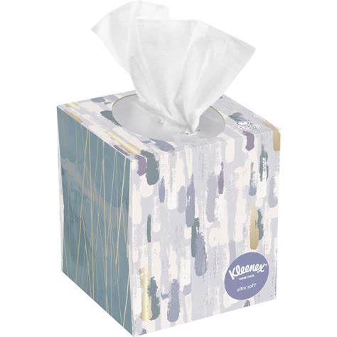 Kleenex Ultra Soft Facial Tissue 75 Tissues Per Box